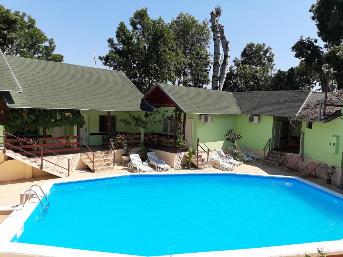 Pool And Villa Splav Dunavac Futog Bagian luar foto
